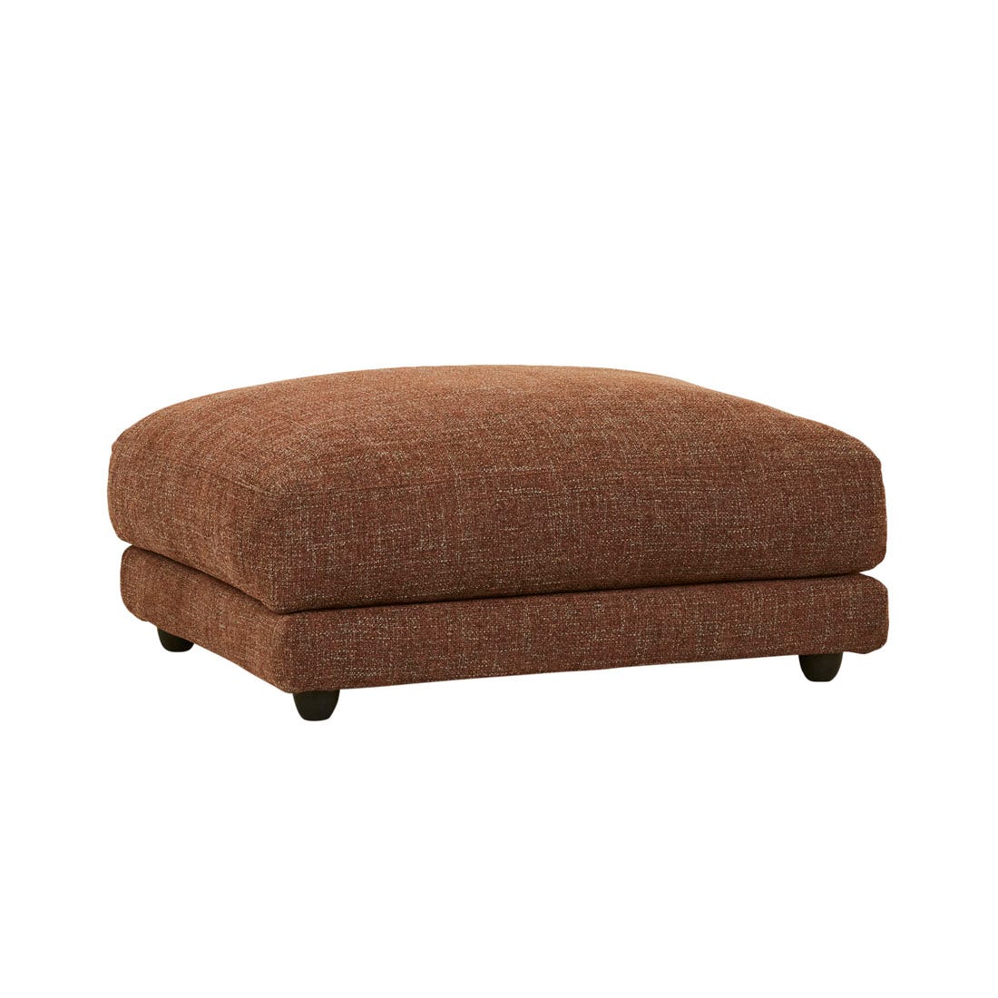 Felix Crest Ottoman - GlobeWest