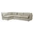 Felix Slouch Left Chaise - GlobeWest