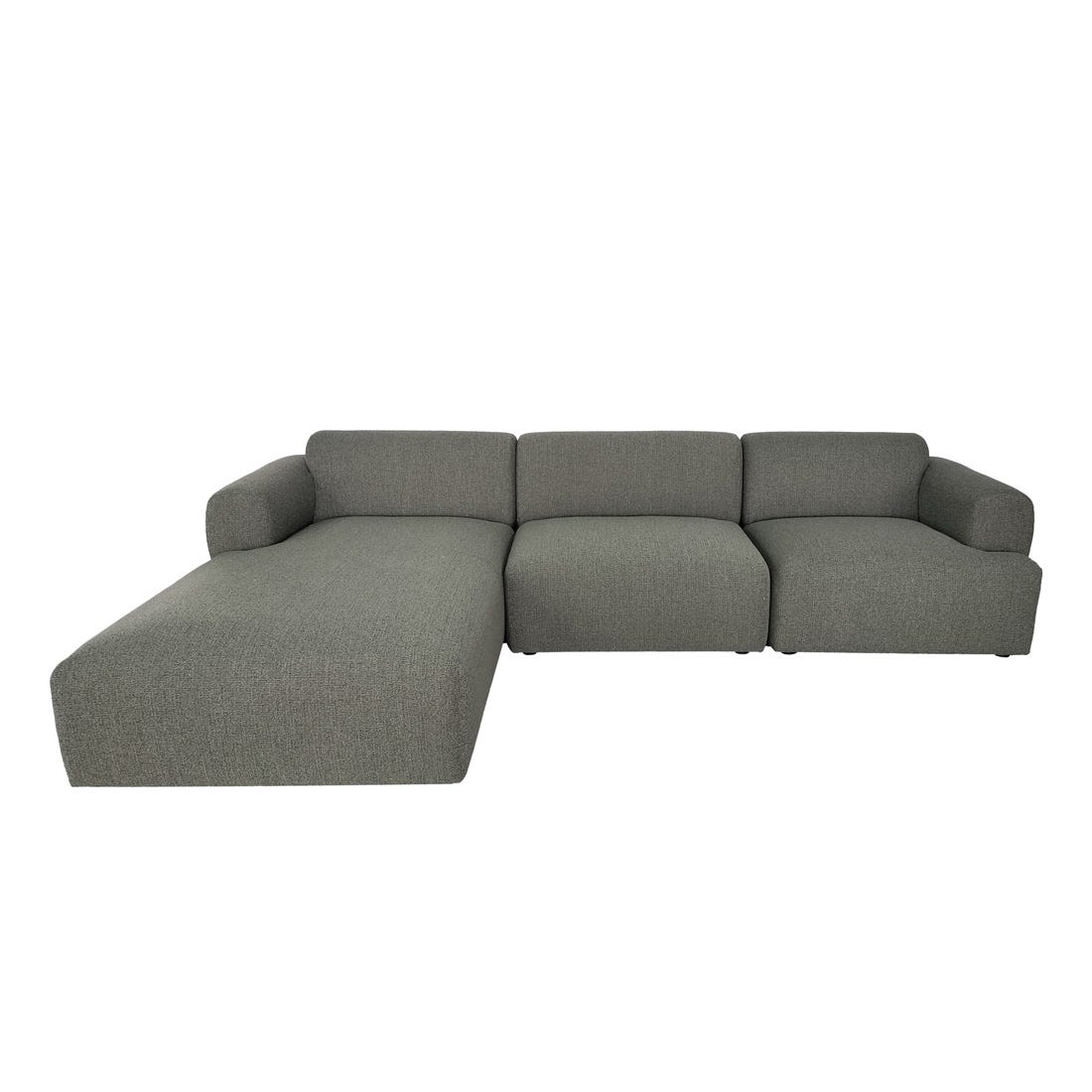 Juno Boulder Left Chaise Sofa Set - GlobeWest