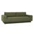 Kole Rise 3 Seater Sofa - Meadow - GlobeWest