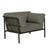 Mauritius Island Sofa Chair - Emerald - Moss - GlobeWest