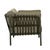Mauritius Island 3 Seater Sofa - Emerald - Moss - GlobeWest