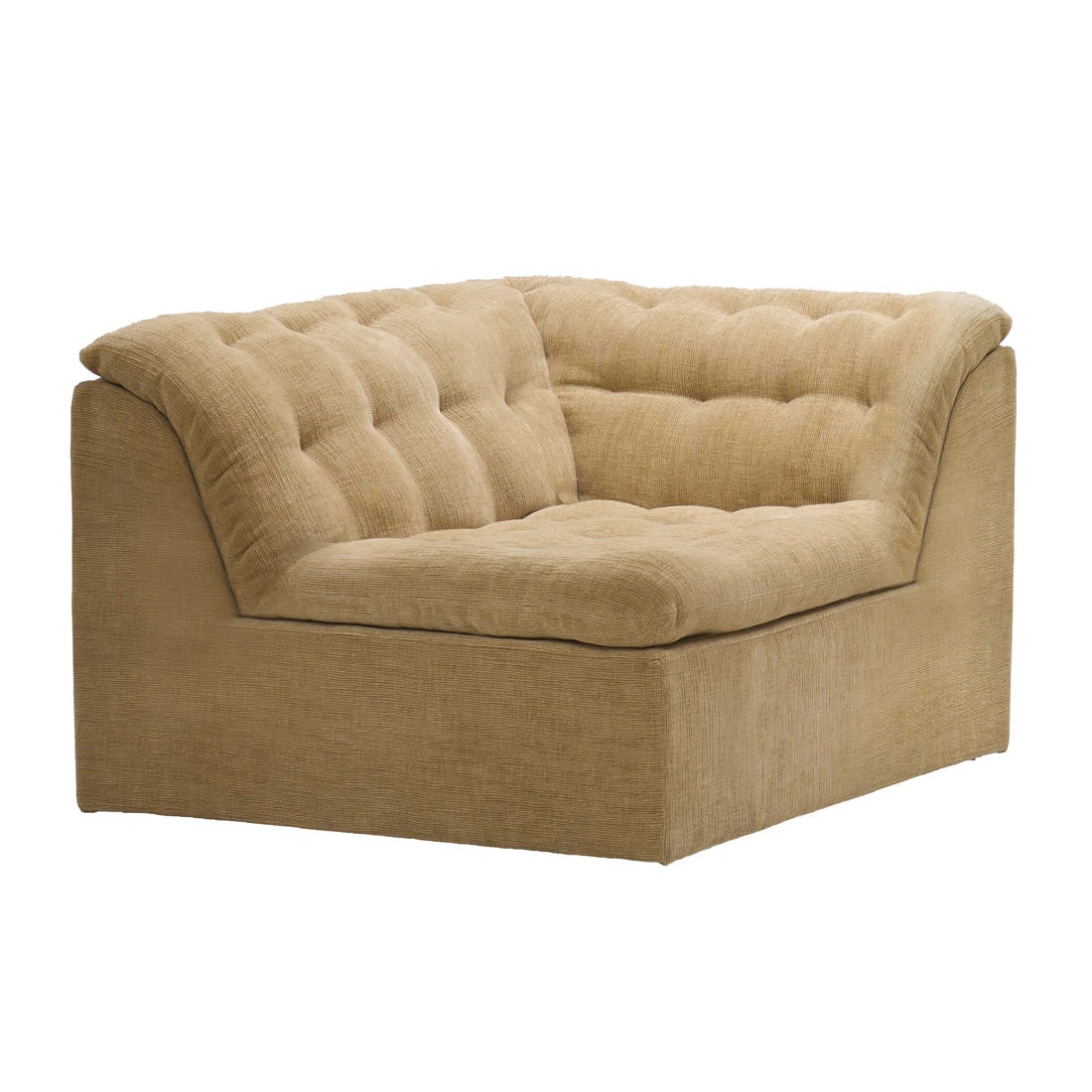 Natadora Furrow Corner Sofa - GlobeWest