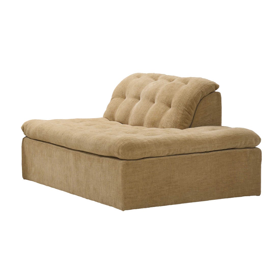 Natadora Furrow Right Open End Sofa - GlobeWest