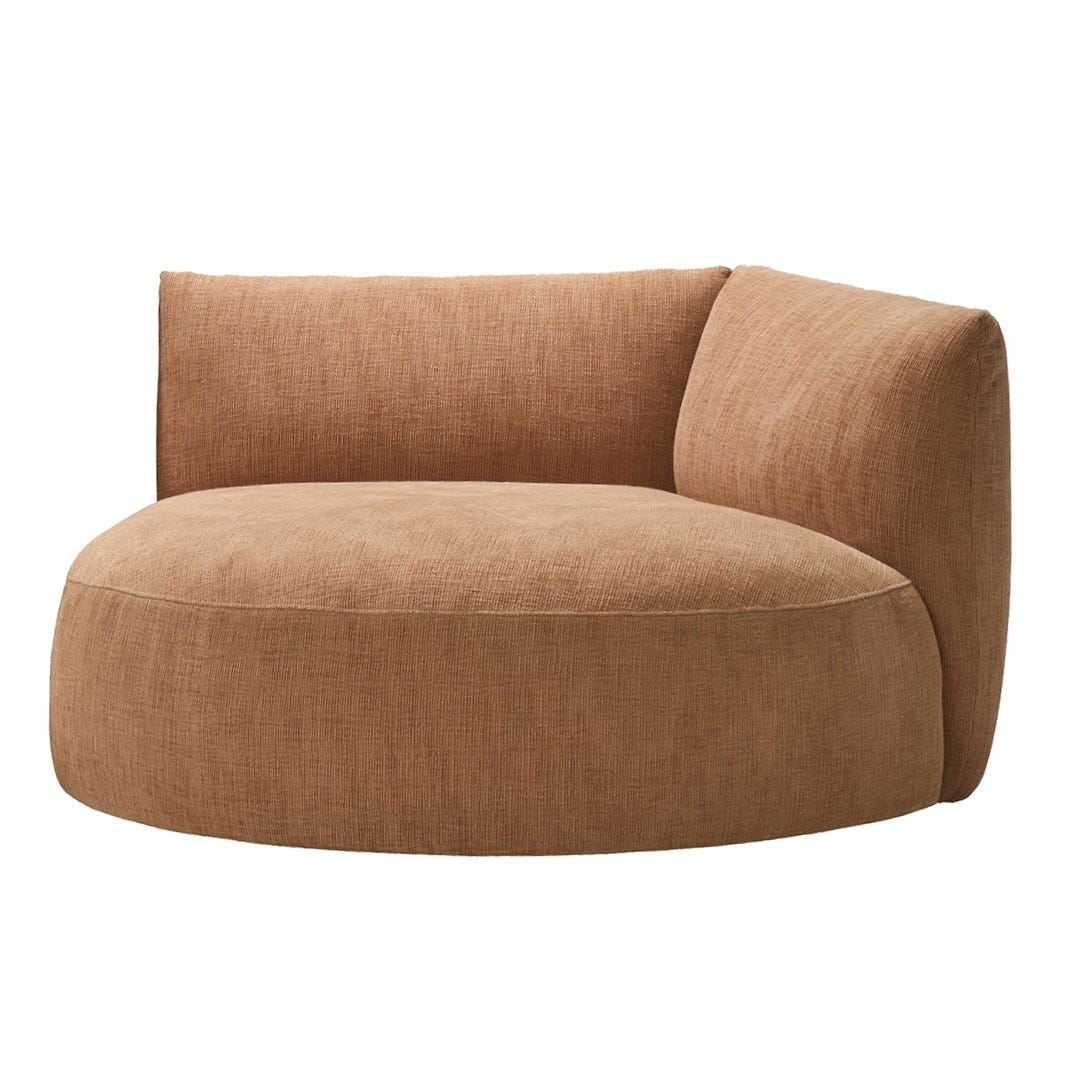 Natadora Slipper Right Chaise - GlobeWest