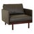 Tolv Pensive Sofa Chair - Armour Leather - Walnut - GlobeWest