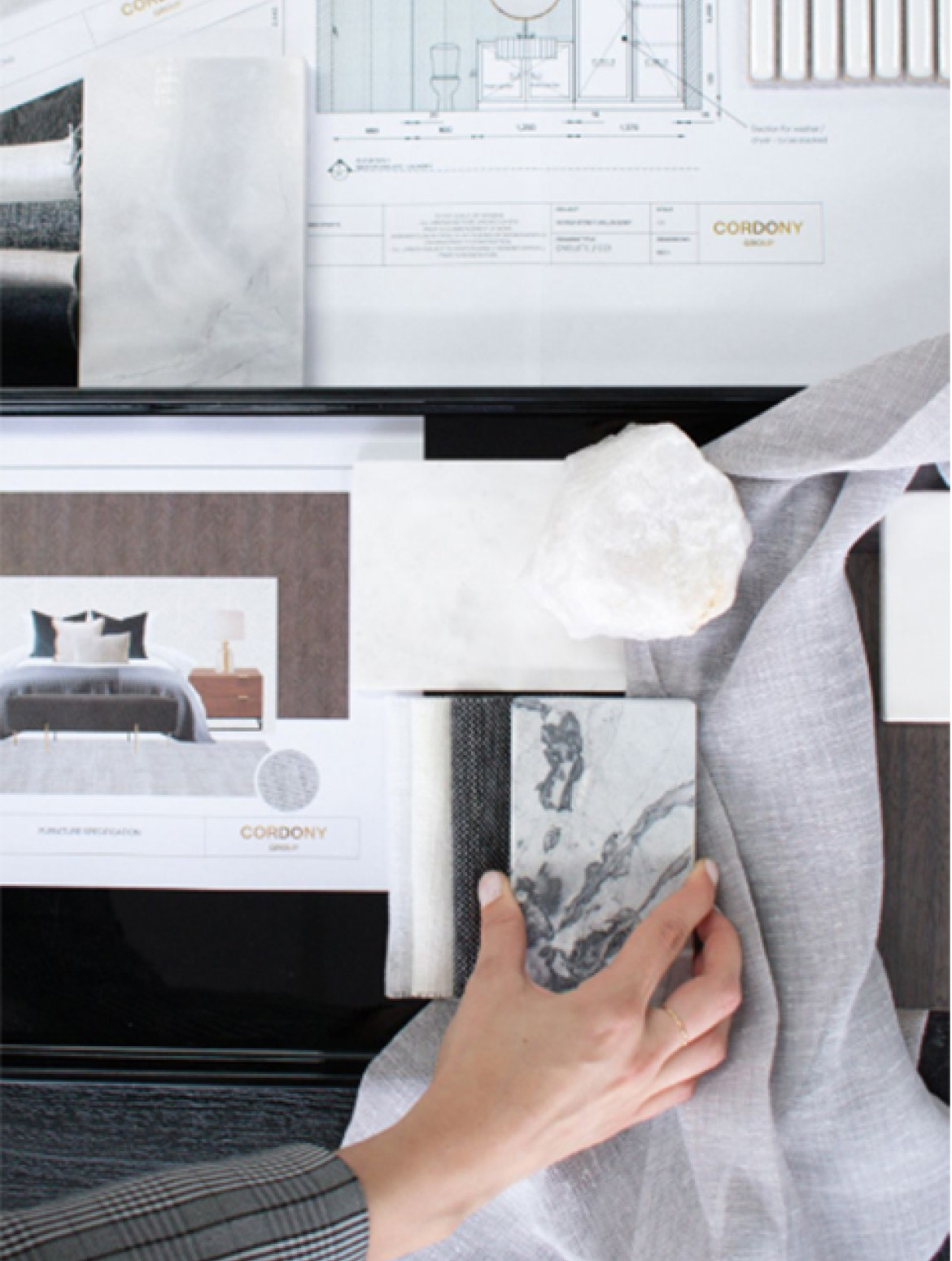 Pictured: Cordony Group Mood Board Pictured: Cordony Group Mood Board