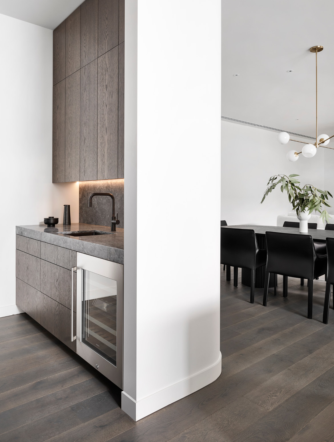Pictured: Franklin Arm Chairs & Benjamin Ripple Dining Table Pictured: Franklin Arm Chairs & Benjamin Ripple Dining Table
