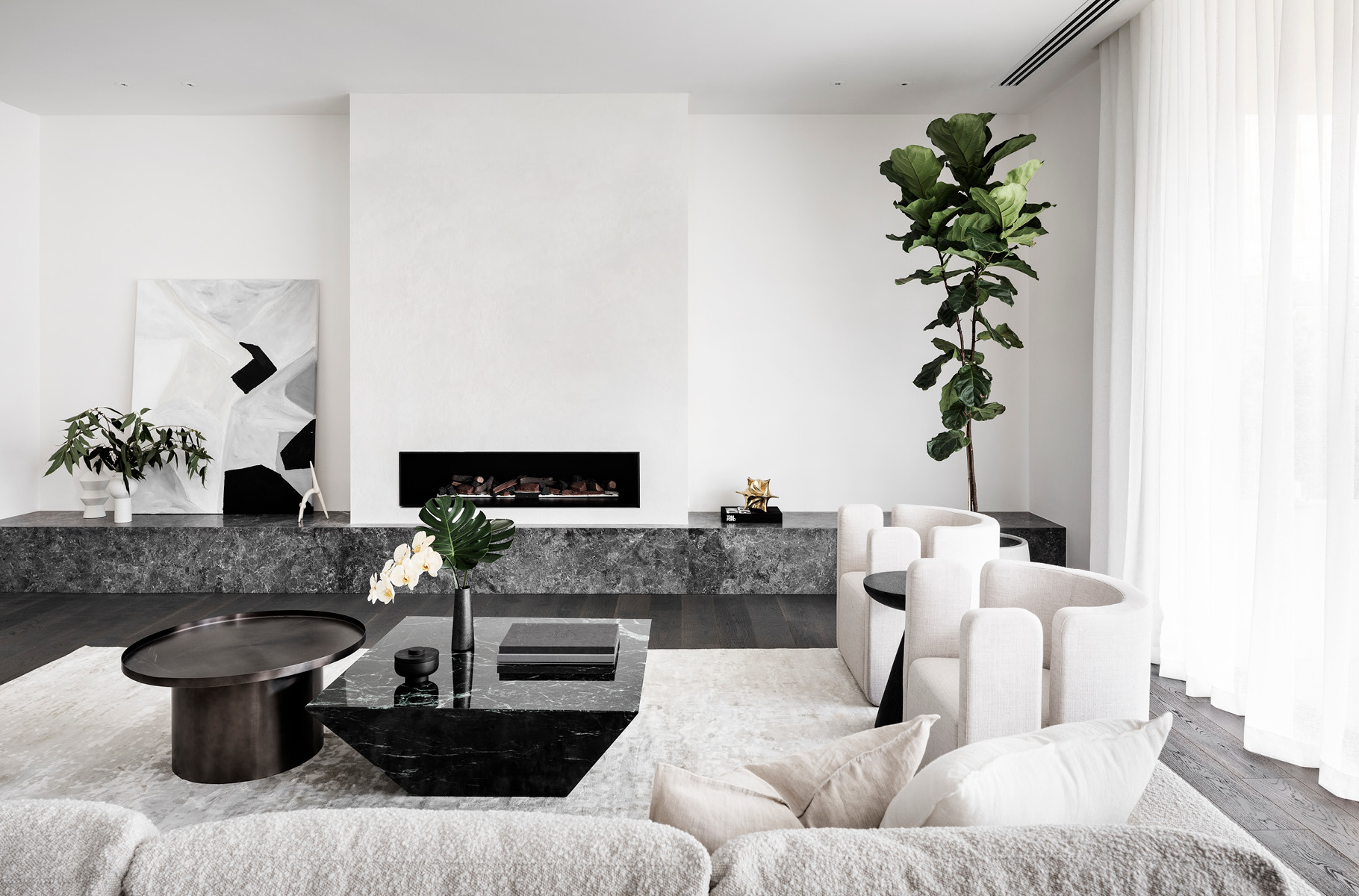 Pictured: Juno Moon Occasional Chairs, Livorno Luna Side Table, Elle Pedestal Lip Coffee Table & Elle Block Angled Coffee Table Pictured: Juno Moon Occasional Chairs, Livorno Luna Side Table, Elle Pedestal Lip Coffee Table & Elle Block Angled Coffee Table