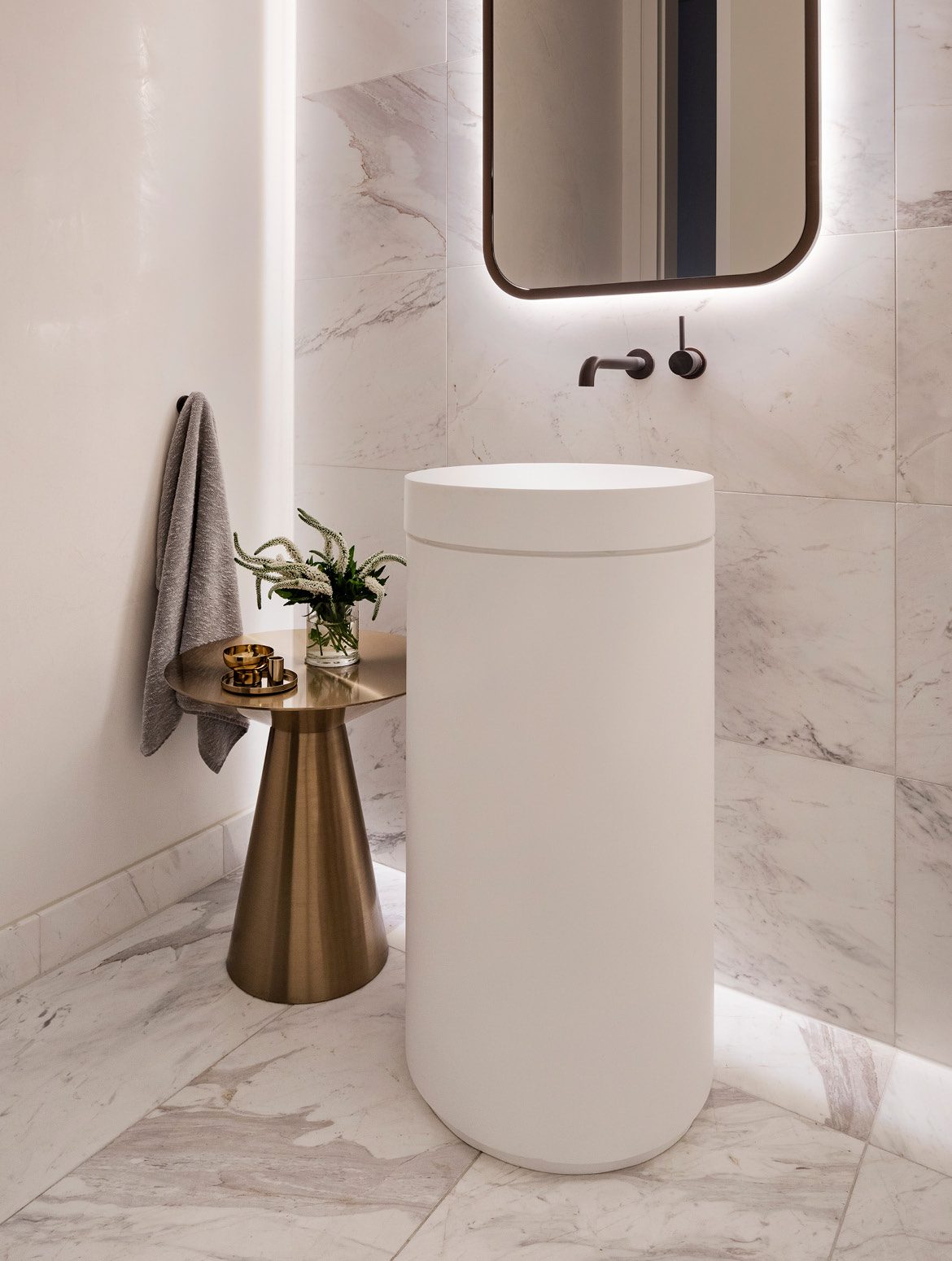 Pictured: Elle Hourglass Side Table Pictured: Elle Hourglass Side Table