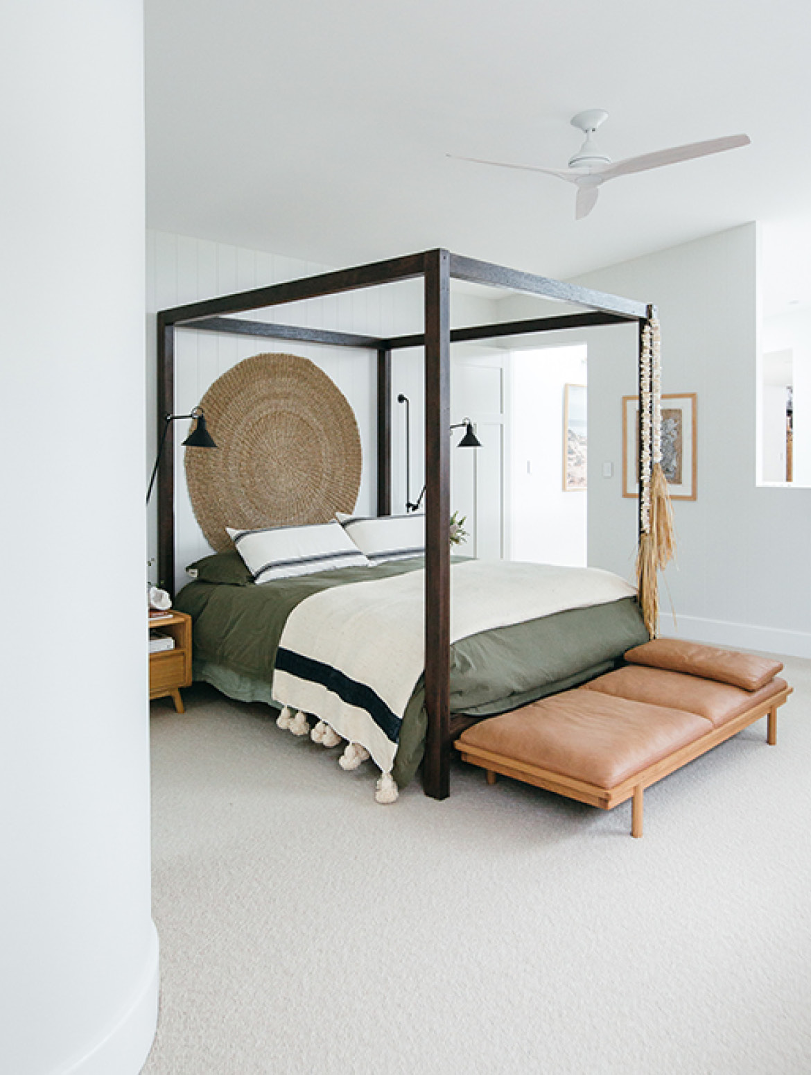 Pictured: Master Bedroom | GlobeWest Tolv Pensive Day Bed | For a similar bed see our Willow 4 Poster here. Pictured: Master Bedroom | GlobeWest Tolv Pensive Day Bed | For a similar bed see our Willow 4 Poster here.